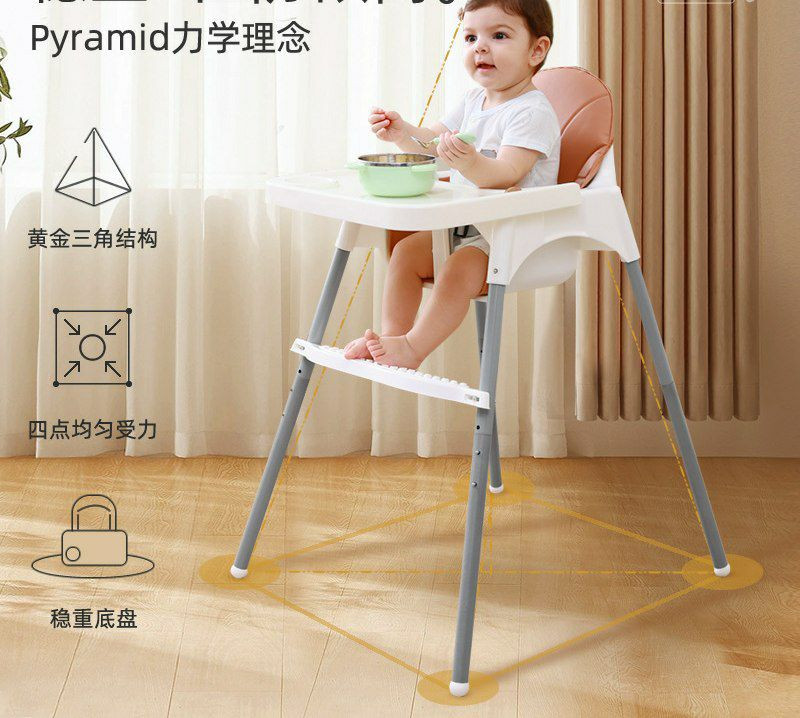 Table à manger et chaise pour bébé pour manger à la maison, chaise de salle à manger portable pour bébé, table à manger pour enfants, siège tabouret, chaise de croissance multifonctionnelle