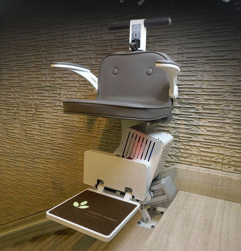 Monte-escaliers électrique pour personnes âgées à usage domestique mode assis