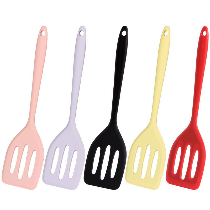 Spatule en silicone tout-en-un  spatule à steak à frire de cuisine spatule de cuisson antiadhésive