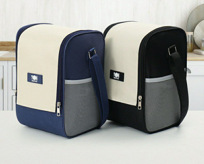 Sac à main le poteau  à main épaissis du sac d'isolation en aluminium Sac de bureau